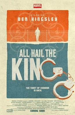 Marvel One-Shot: All Hail the King poster