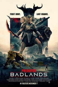 Predator: Badlands poster