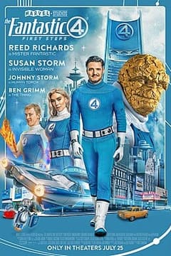 The Fantastic Four: First Steps poster